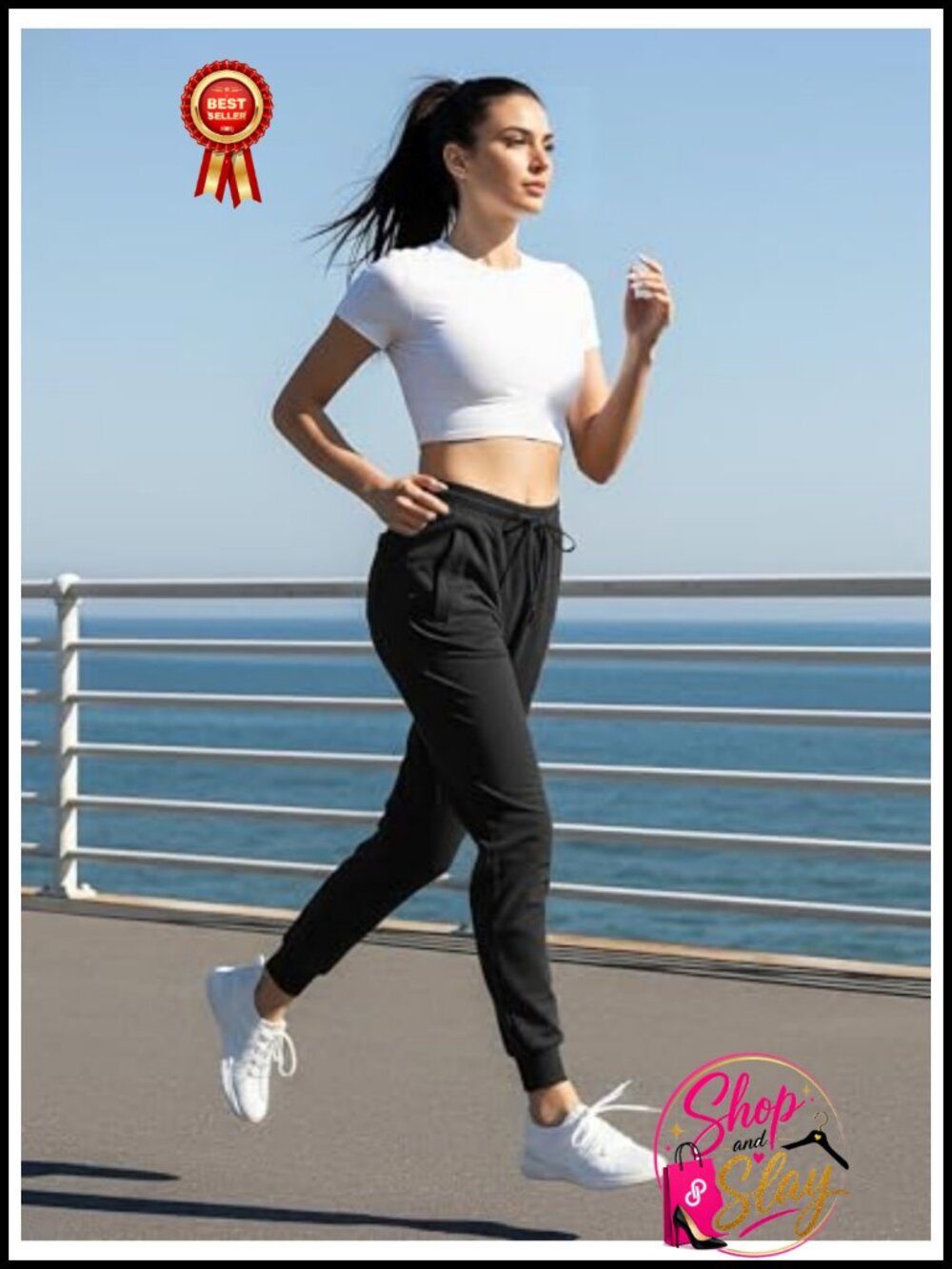 Tall Women's Lightweight Cotton Joggers Sweatpants Lounge Yoga Running Pants